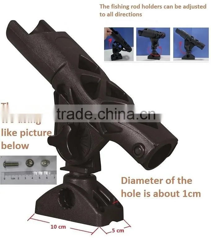 Fishing rod holder in kayak from KUER company made in china better for carp fishing