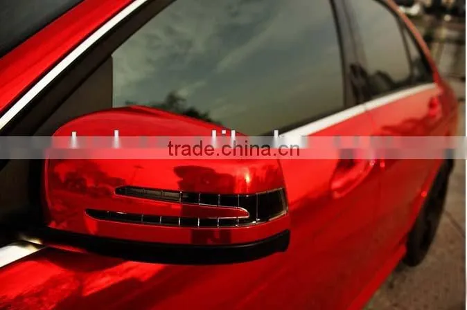 Factory wholesalechrome vinyl film with air channels