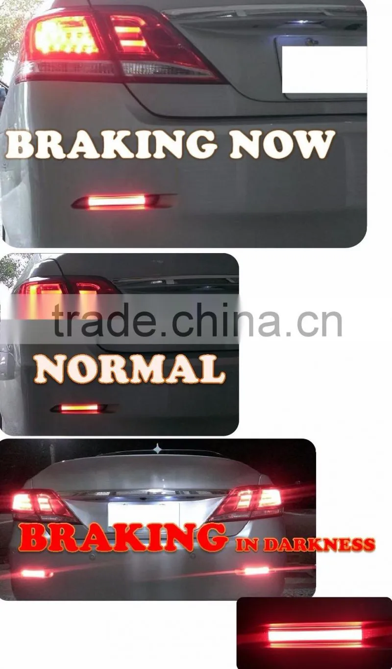 Innovative product Red LED Brake Ligh REAR BUMPER LIGHT For CAMRY 2014