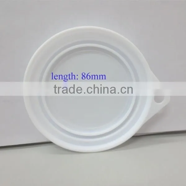 PE Plastic lid for paper can/plastic can/tin can
