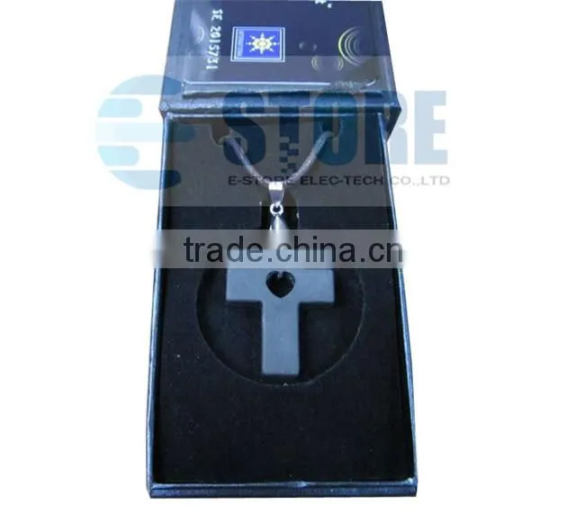 Heart Crossing Design Ion Pendant Energy Scalar Quantum Pendant