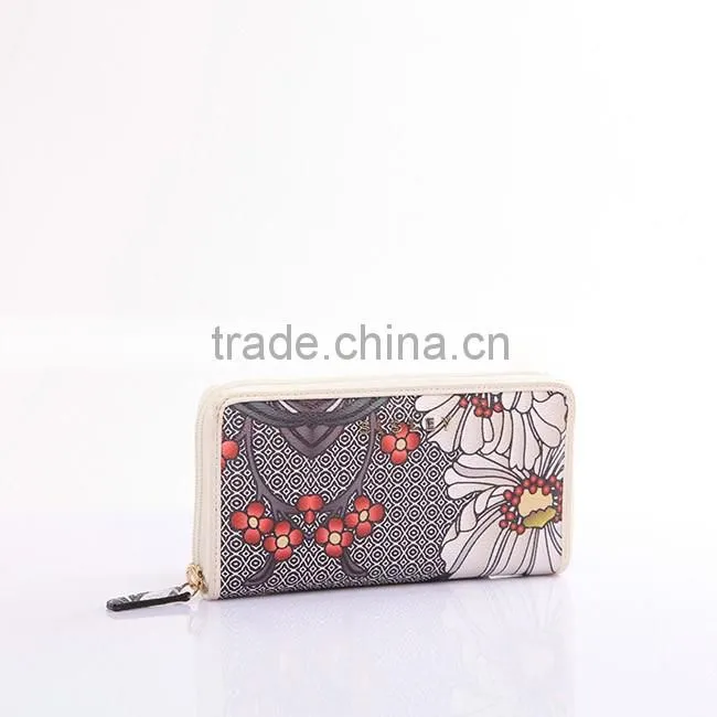 YS-4884 New Trendy Design Women PU Fancy Printing Attactive Wallets