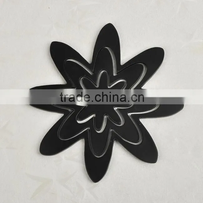 Cheap 3D MDF wall adhesive decoration 117*117MM