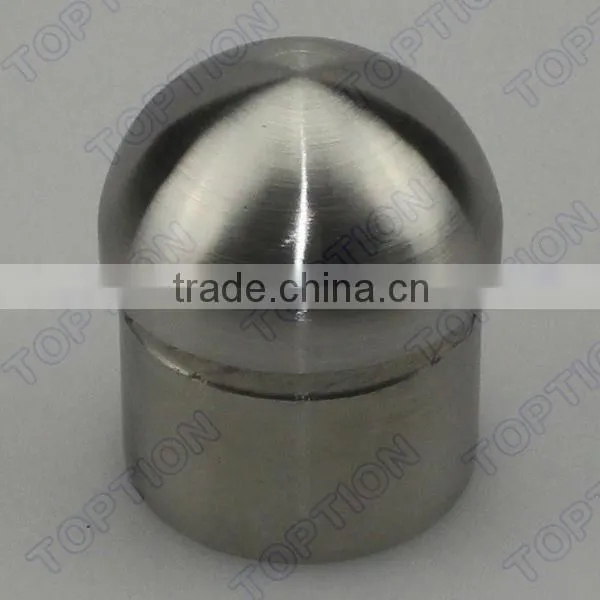 Stainless steel handrail balustrade tube dome end cap