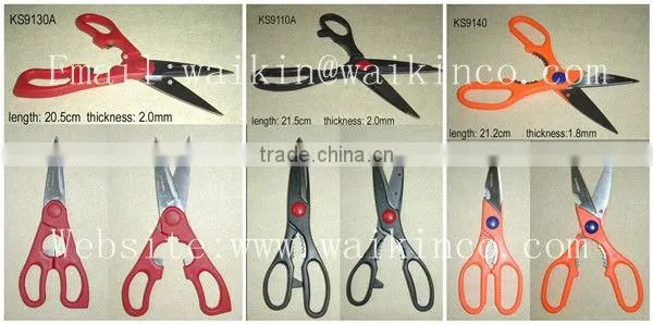 Practical Kiechen Sharp Scissors with Comfortable Handle