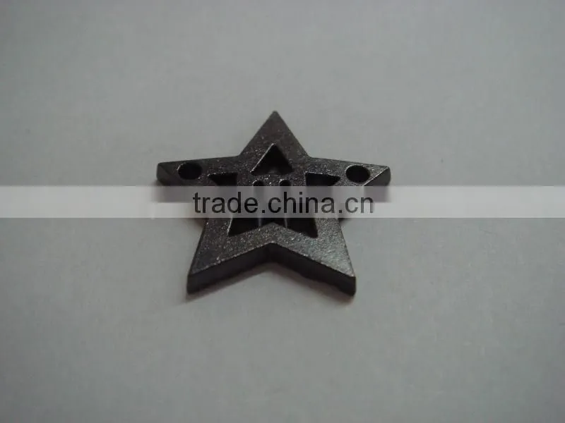 2016 hot sale five star metal zipper puller