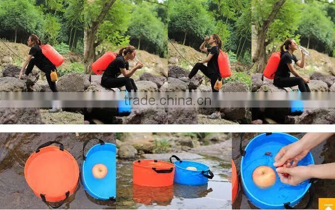 Camping boat kayak canoe travel PVC tarpaulin waterproof dry bag duffel