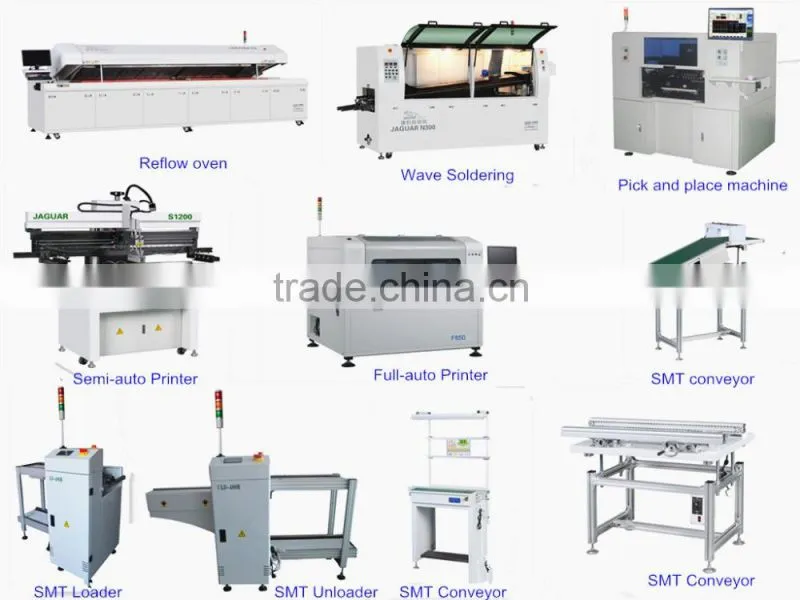 High precision full automatic solder paste screen printer
