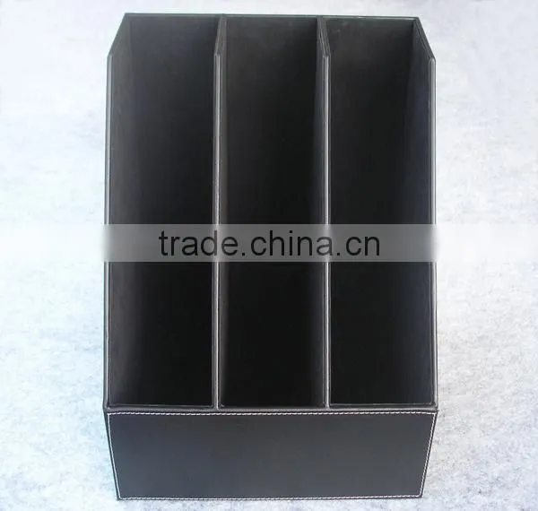 Good quality decoration leather file folder wholesale