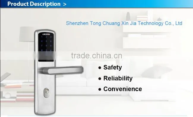 Smart lock with RF card door lock LSD8105