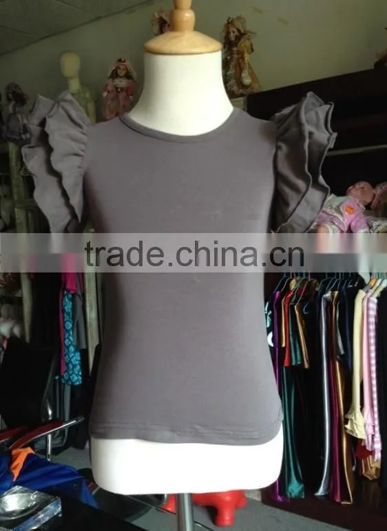 Persnickety 2015 Adorable Baby tank top with shinny ruffle Short Sets boutique cotton ruffle short