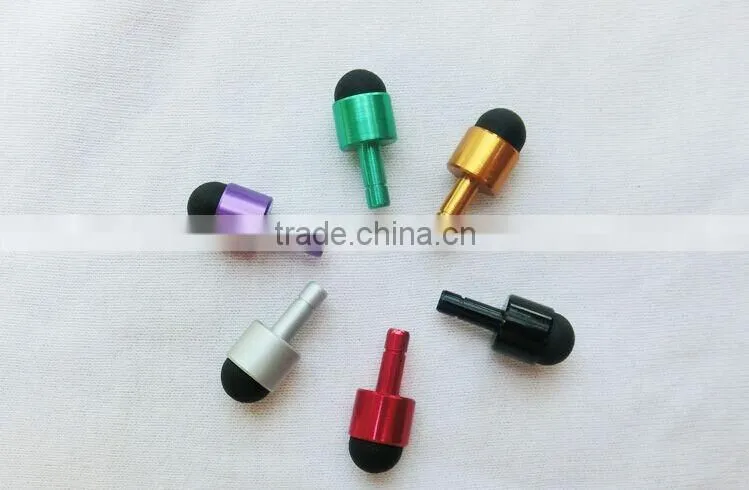 2 in 1 multifunctional Screen touch pen stylus pen can be use for souvenir pen with dustproof plug