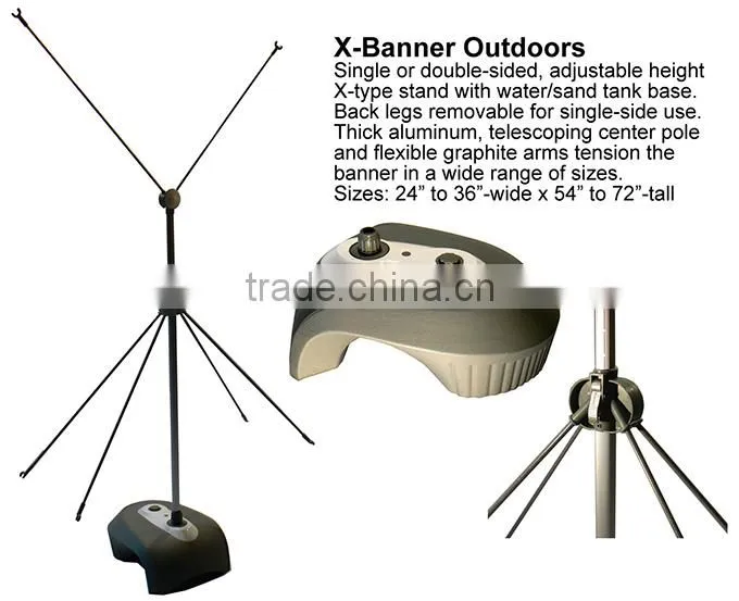 Water Sand Base Display X Rack