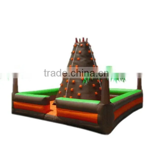 cheap inflatable climbing wall for kids,commercial climbing mountain games