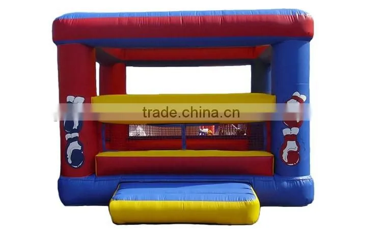 interactive game bouncy boxing ring, customized size PVC boxing equipment