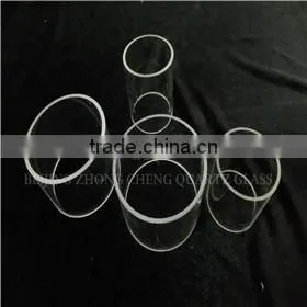 Large Quartz Glass Cylinder Tubes