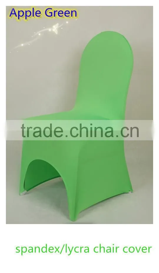 wholesale cheap lycra strench chair cover, spandex chair cover for wedding banquet
