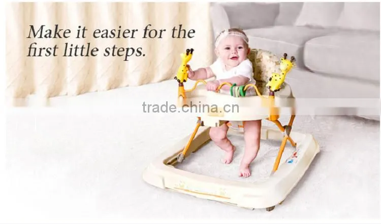 Outdoor 2016 new models baby trolley walker with music