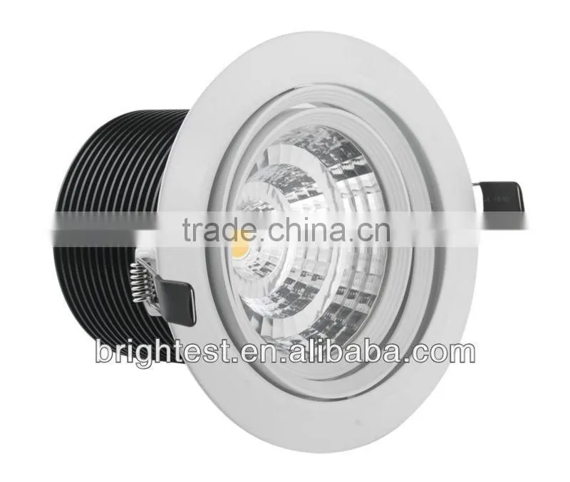 180 adjustable LED Dimmable COB Downlight,20W COB LED Down Light