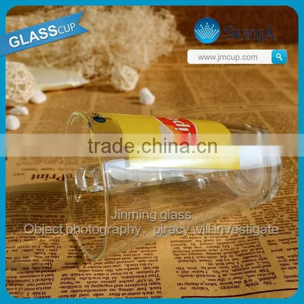 Top quality drinking tea glass glassware emo lipton tea cup