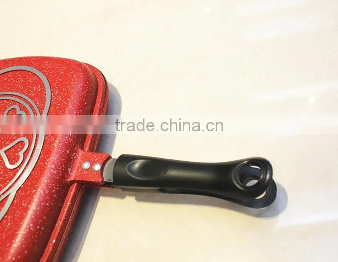 HQ Die-casting double-side small grill pan