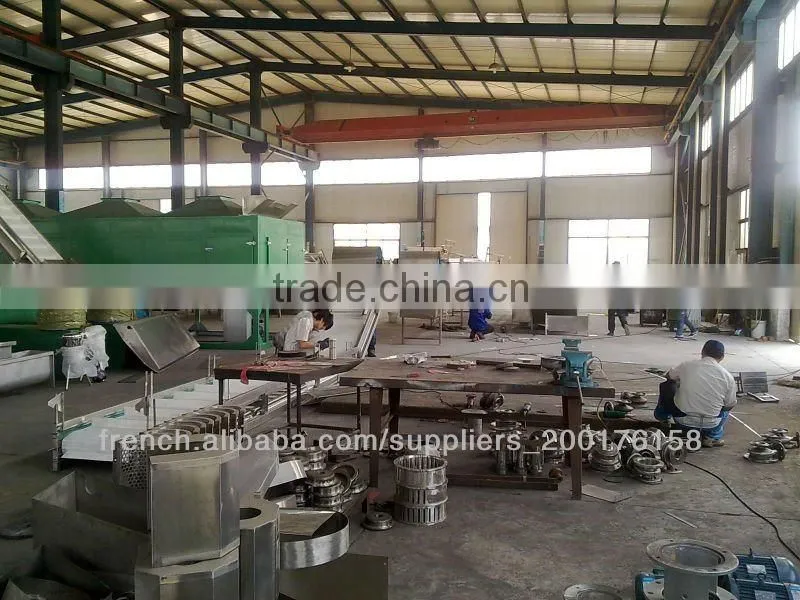 STAINLESS STEEL NINE ROLL ABRASIVE PEELER