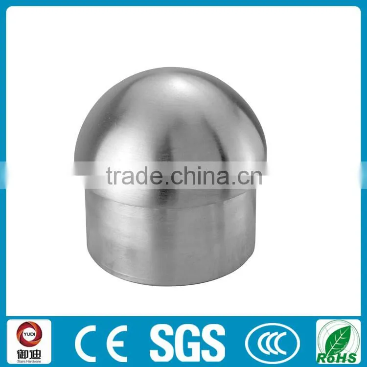 304/316 stainless steel stair railing end cap