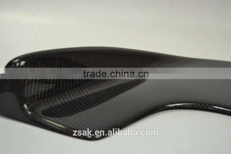 Universal carbon fiber front bumper lip diffuser