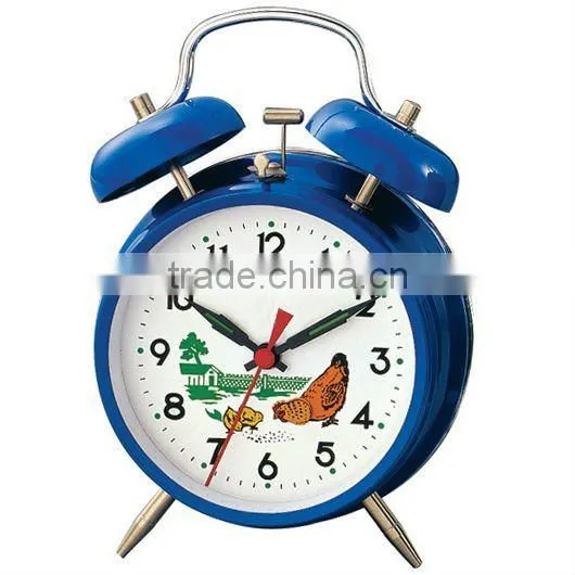 Mechanical alarm clock, loud voice alarm clock, metal clock