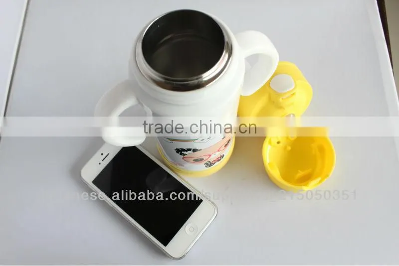 220ML 350ML tritan children bottle with straw and cartoon