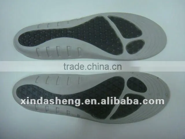 PU shoe insole for sport shoe PU short insole damping insole