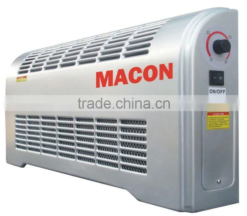Ultra-thin Water Wall mounted / floor standing room Fan Coil