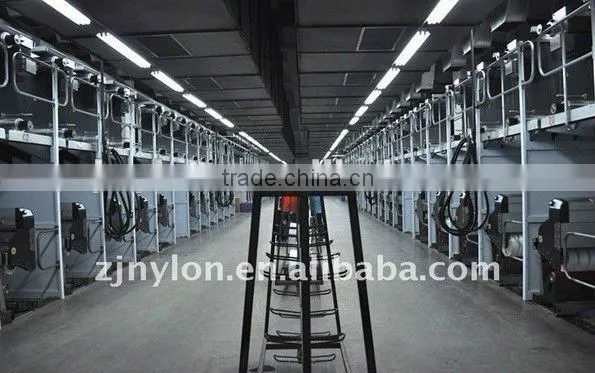 100% nylon 6 poy yarn rw sd and dope dyed black ddb