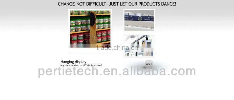 inserting epaper display Menu Board holder promotion advertisement for led wall screen
