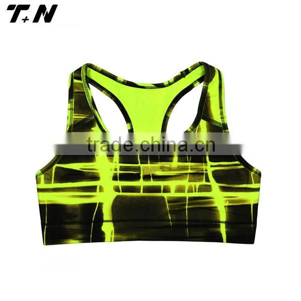 Yoga fitness wear women's sport yoga bra