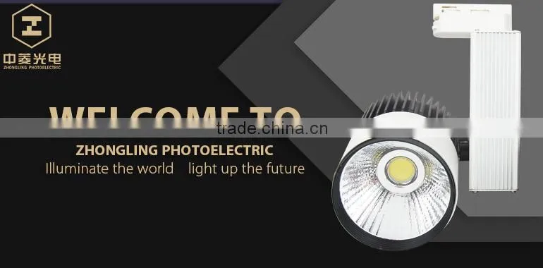 new design color changing led track lighting