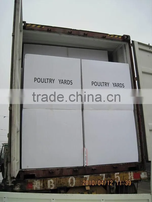 Greenhouse and poultry house evaporative cooling pad
