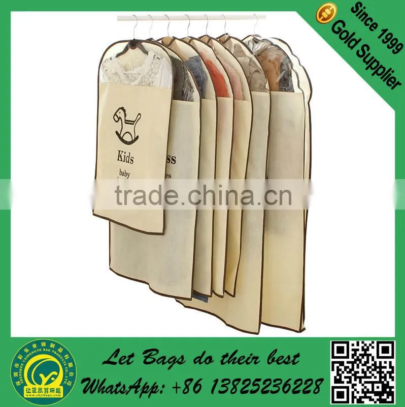 Custom garment plastic bag or LDPE garment bag,clear garment poly bag