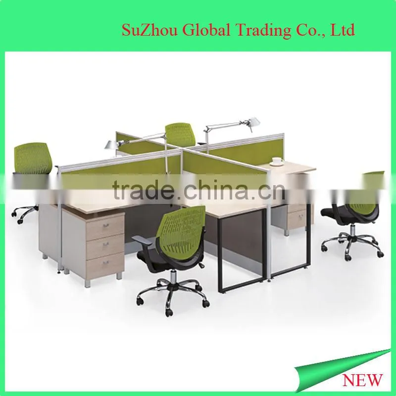 2016 green european furniture modern design workstation