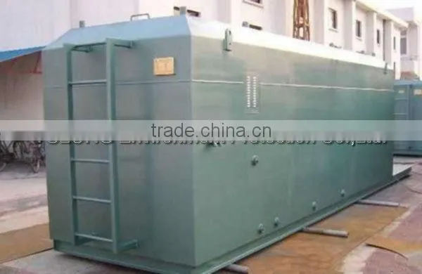 Integrated plant for sewage treatment