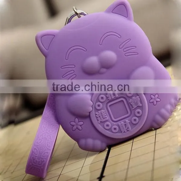 2014 the newest arrivaling fancy silicone coin bag easy carry and in fashionable style