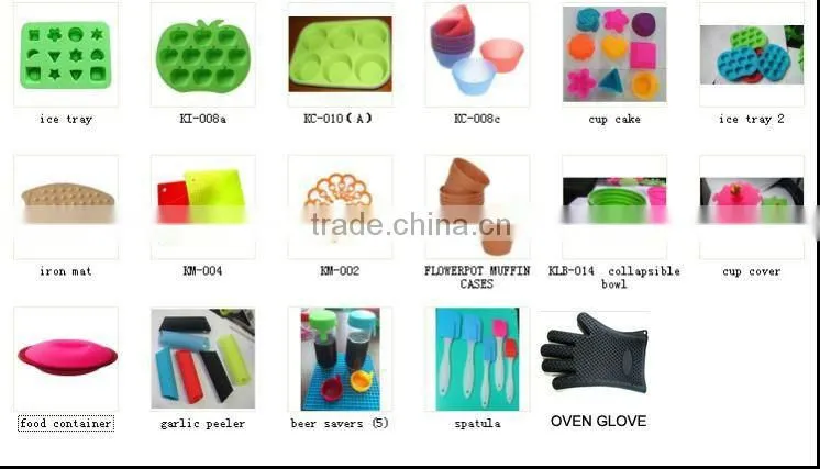 factory wholesaler cheap price lovely silicone mold ice cube tray