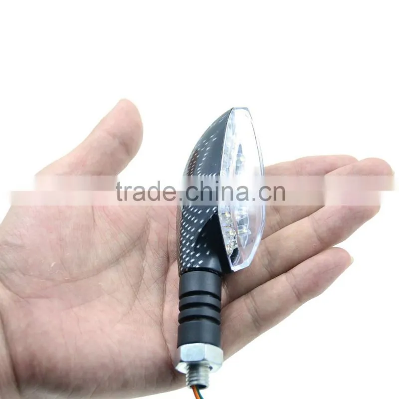 DC12V 3W 15SMD LED Waterproof Motorcycle Turn Signal Lights