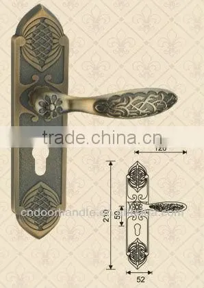 Zinc alloy mortise door lock