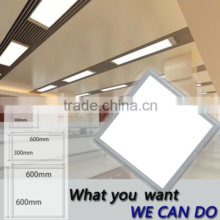 300*300mm 300*600mm customerized panel lights Square Ceiling lights