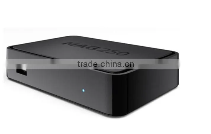 2016 Best Selling Products In America arabic iptv box & Sweden iptv account MAG250 linux iptv