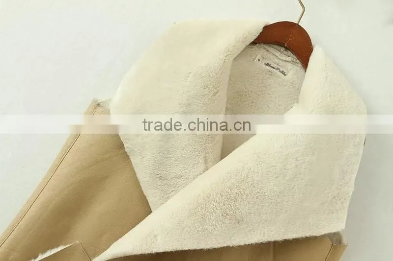 cheap china wholesale clothing collar frizzled feather vest