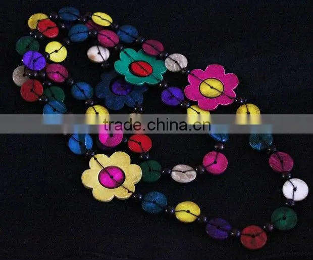 Hot Sale Fashionable National Features Colorful Necklace