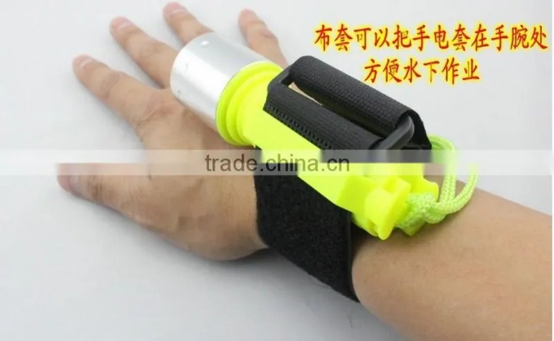 A-OK 800LM 3hr Emergency Rechargeable Plastic Most Powerful Led Diving Flashlight