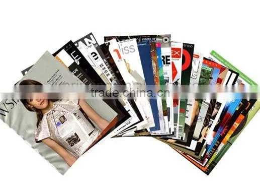 Cheap fashion magazine printing cheap hot photo book printing